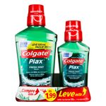 Kit-Enxaguante-Bucal-Zero-Alcool-Fresh-Mint-Colgate-Plax-Leve-500ml-Pague-350ml---250ml