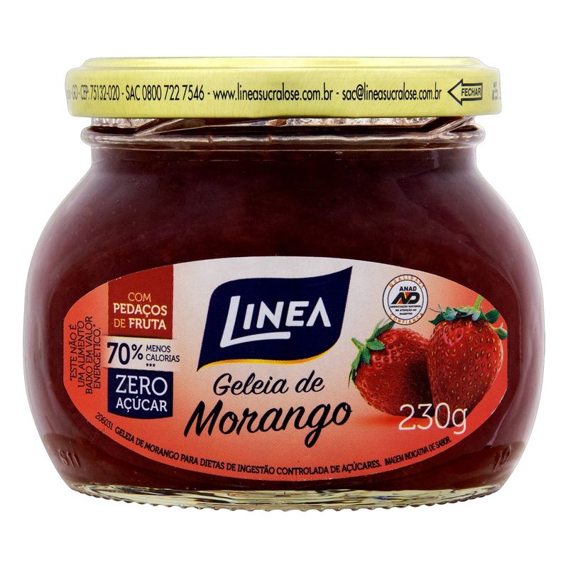 Geleia-Morango-Zero-Acucar-Linea-230g