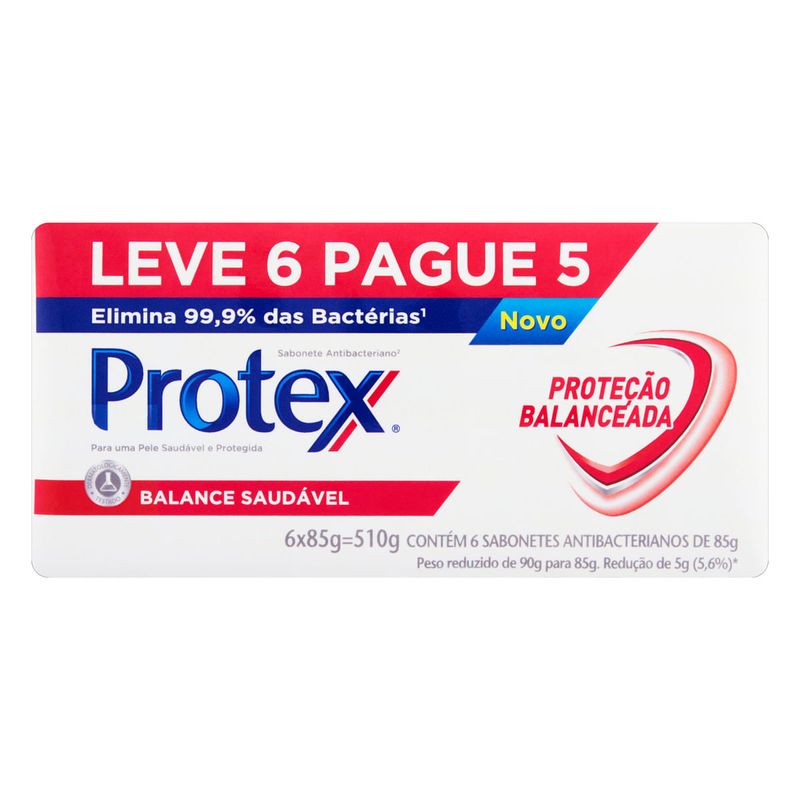 Pack-Sabonete-em-Barra-Antibacteriano-Protex-Balance-Saudavel-510g-Leve-6-Pague-5-Unidades