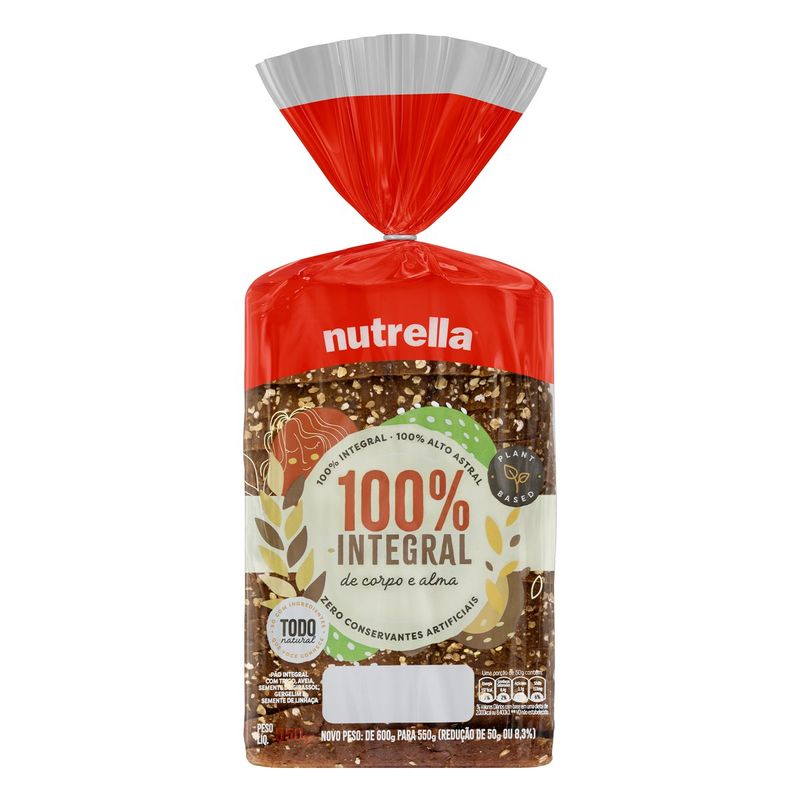 Pao-Integral-Nutrella-550g