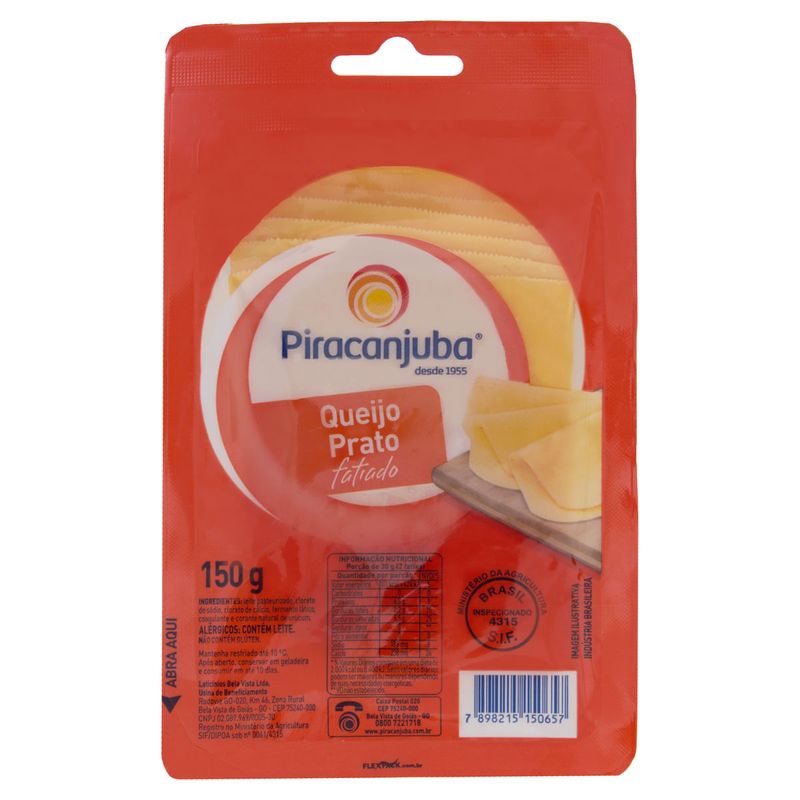 Queijo-Prato-Fatiado-Piracanjuba-150g