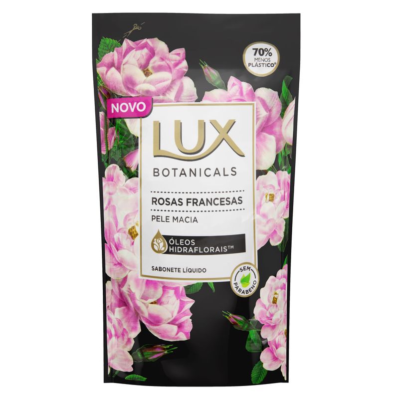 Sabonete-Liquido-Rosas-Francesas-Lux-Botanicals-200ml-Refil