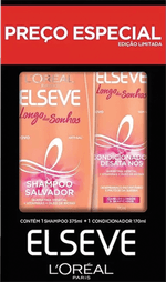 Kit-Shampoo-375ml---Condicionador-170ml-Elseve-Liso-dos-Sonhos-L-oreal-Paris