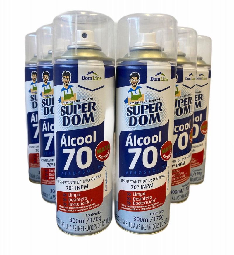 Alcool-Spray-70-Aerossol-Super-Dom-300ml