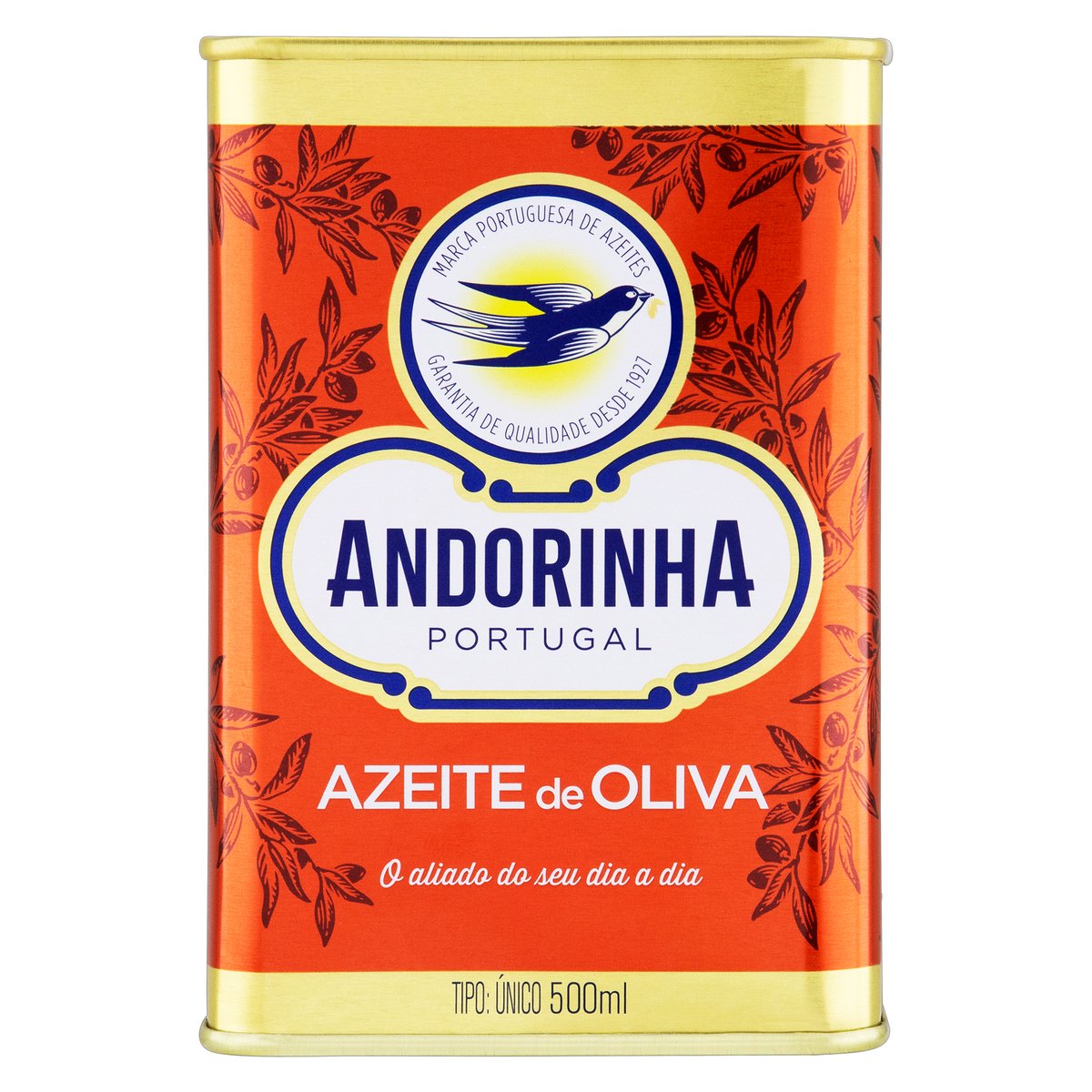 Azeite de Oliva Extra Virgem Português Andorinha Lata 500ml