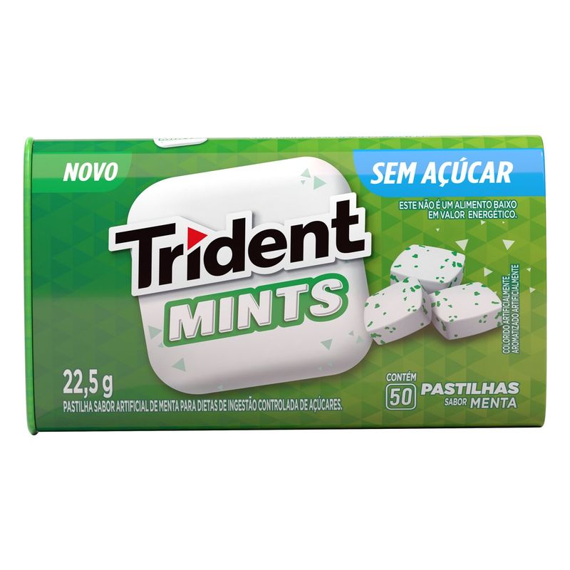 Pastilha-Menta-Zero-Acucar-Trident-Mints-225g-50-Unidades