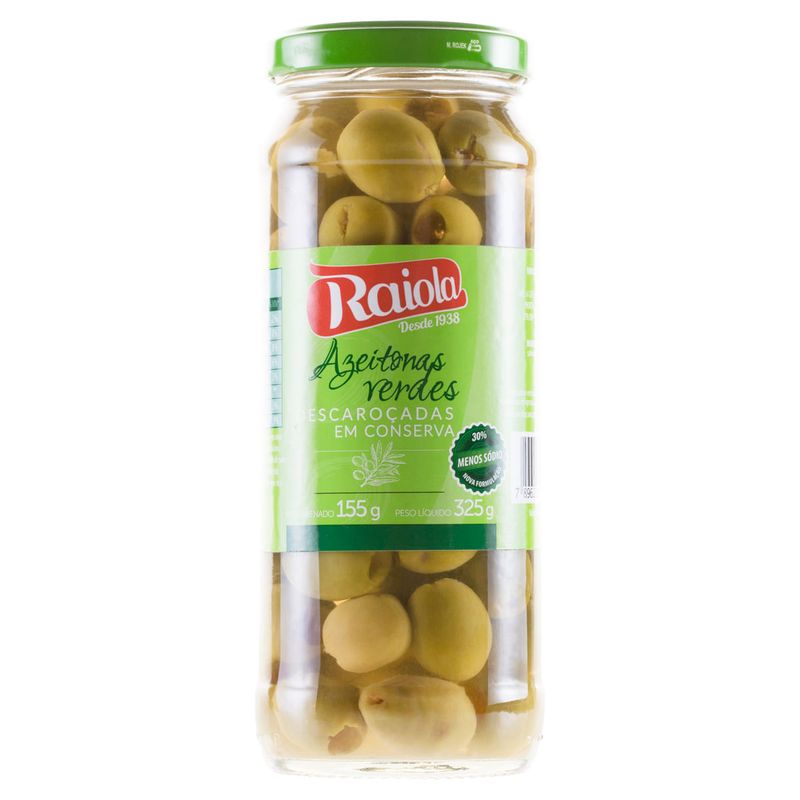 Azeitona-Verde-sem-Caroco-Raiola-Vidro-155g