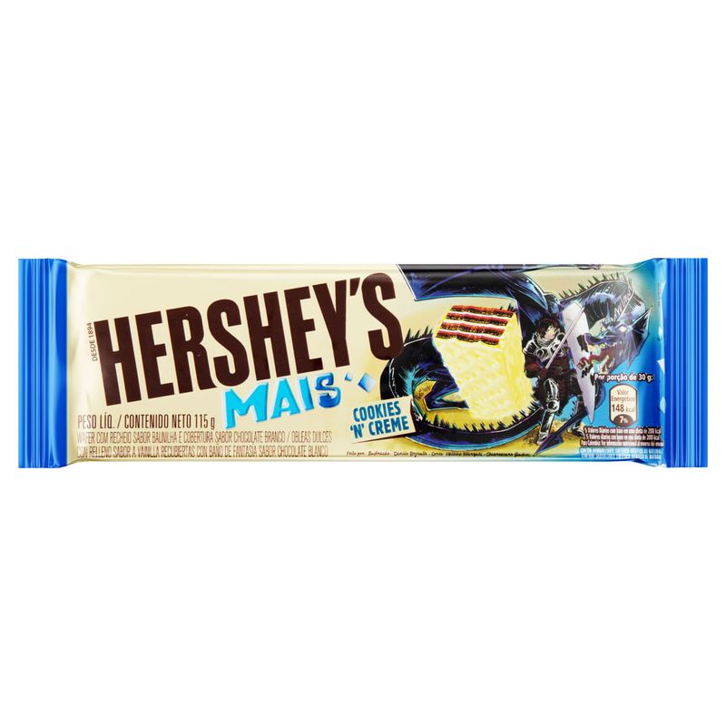 Wafer-Cookies--n--Creme-Hershey-s-Mais-115g