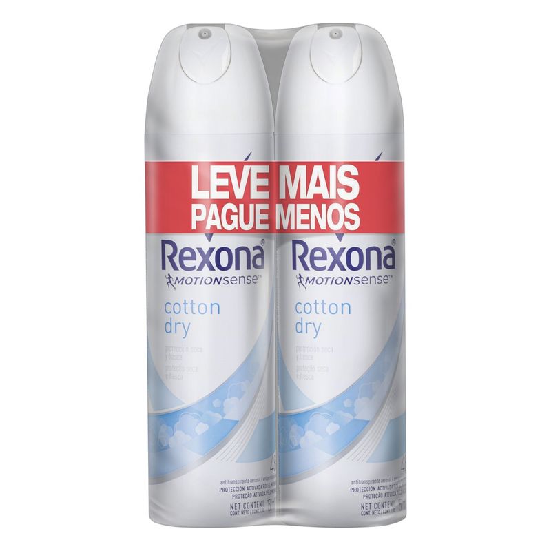 Pack-Desodorante-Aerosol-Cotton-Dry-Rexona-Motionsense-2-Unidades-150ml-Cada-Leve-Mais-Pague-Menos