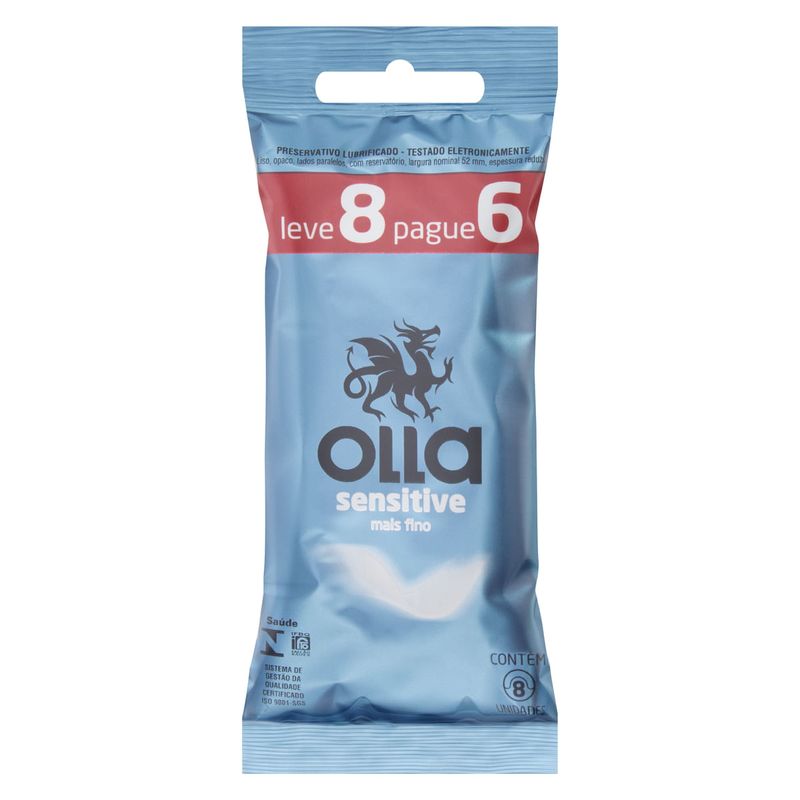 Preservativo-Lubrificado-Sensitive-Olla-Leve-8-Pague-6-Unidades