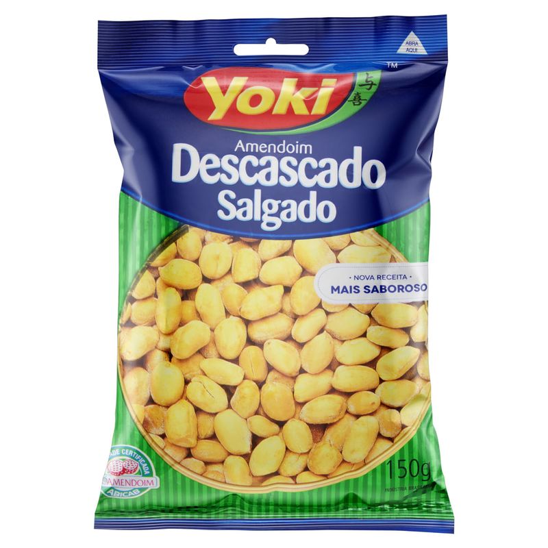 Amendoim-Salgado-Yoki-150g