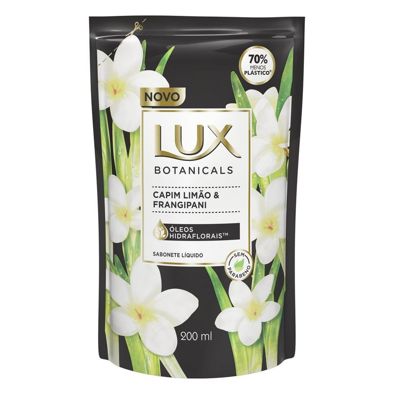 Sabonete-Liquido-Capim-Limao---Frangipani-Lux-Botanicals-200ml-Refil