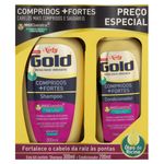 Kit-Shampoo-300ml---Condicionador-200ml-Niely-Gold-Compridos---Fortes