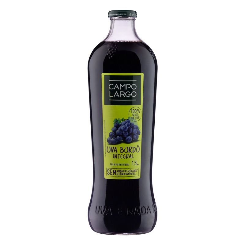 Suco-Integral-Uva-Tinto-Campo-Largo-15l