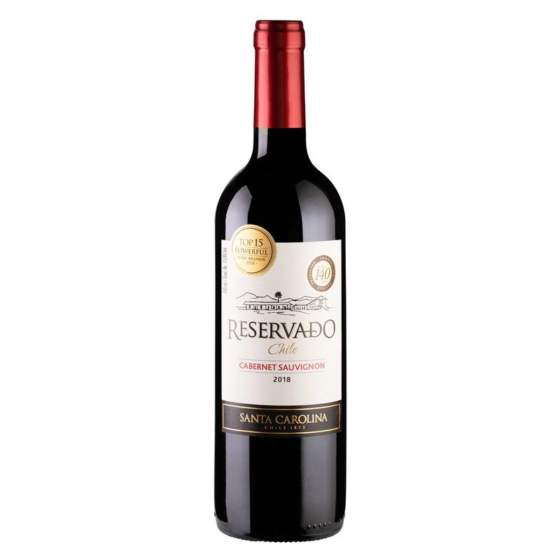 Vinho-Chileno-Tinto-Meio-Seco-Reservado-Santa-Carolina-Cabernet-Sauvignon-Valle-Central-750ml