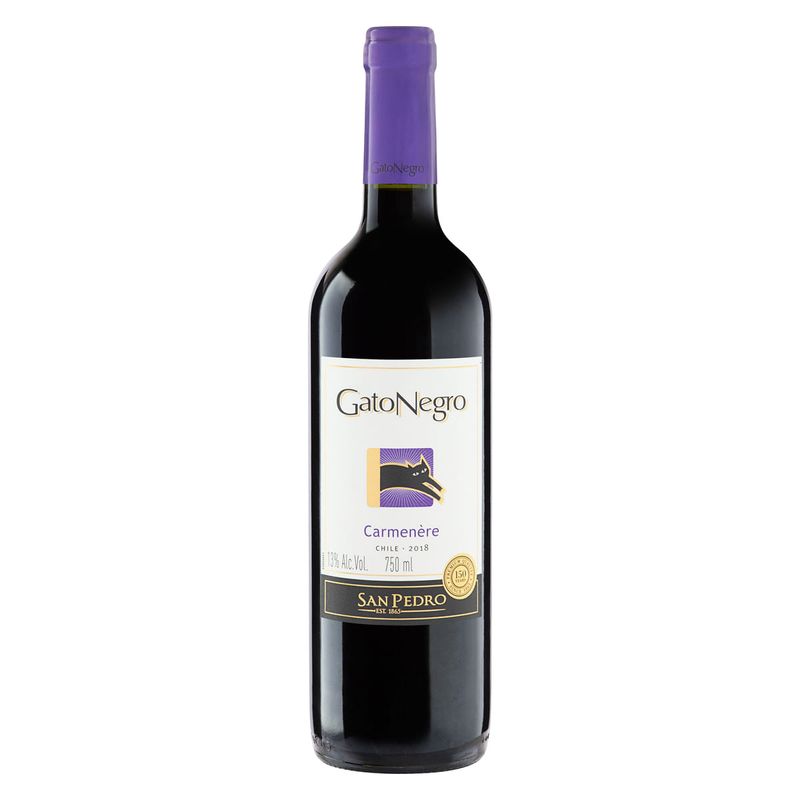 Vinho-Chileno-Tinto-Seco-Gato-Negro-Carmenere-Valle-Central-750ml