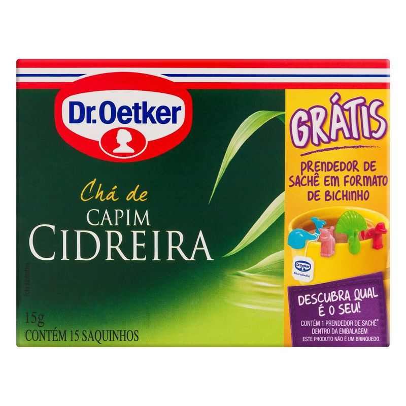 Cha-Capim-Cidreira-Dr.-Oetker-15g-com-15-Unidades-Gratis-Prendedor-de-Sache