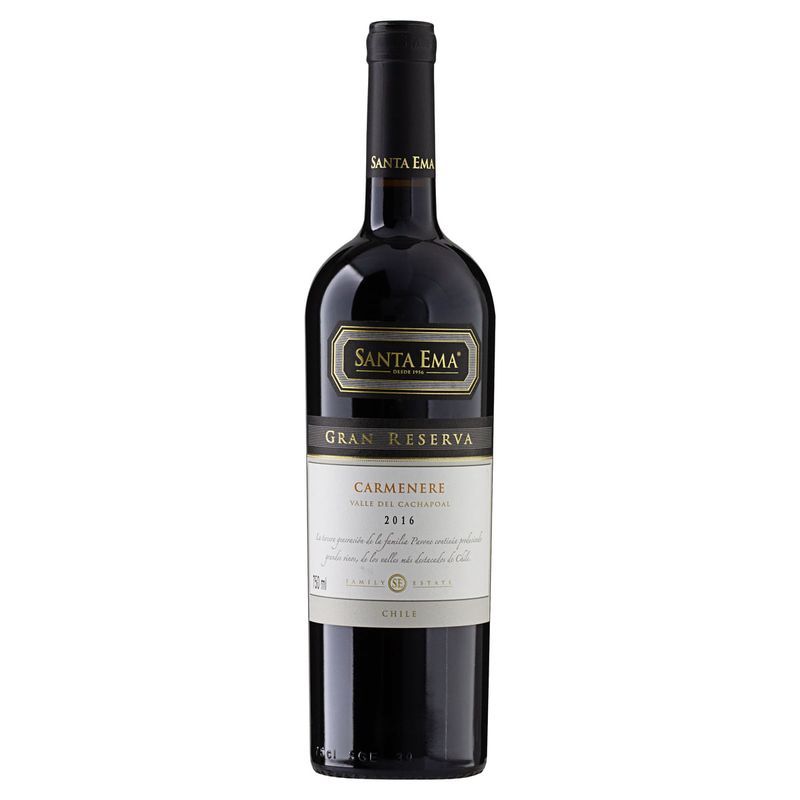 Vinho-Chileno-Tinto-Gran-Reserva-Santa-Ema-Carmenere-750ml