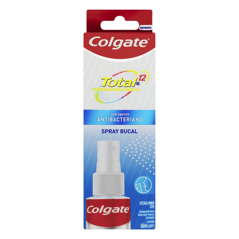 Enxaguante-Bucal-Antibacteriano-Spray-Zero-Alcool-Extra-Mint-Colgate-Total-12-60ml