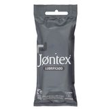 Preservativo Masculino Lubrificado Jontex Pacote com 6 Unidades