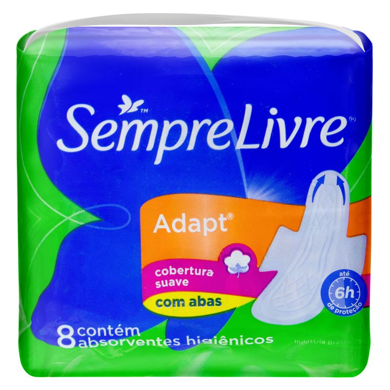 Absorvente-com-Abas-Suave-Adapt-Sempre-Livre-8-Unidades