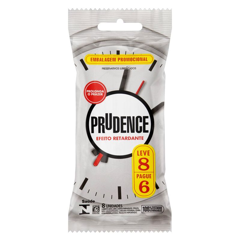 Preservativo-Masculino-Lubrificado-Efeito-Retardante-Prudence-Leve-8-Pague-6-Unidades