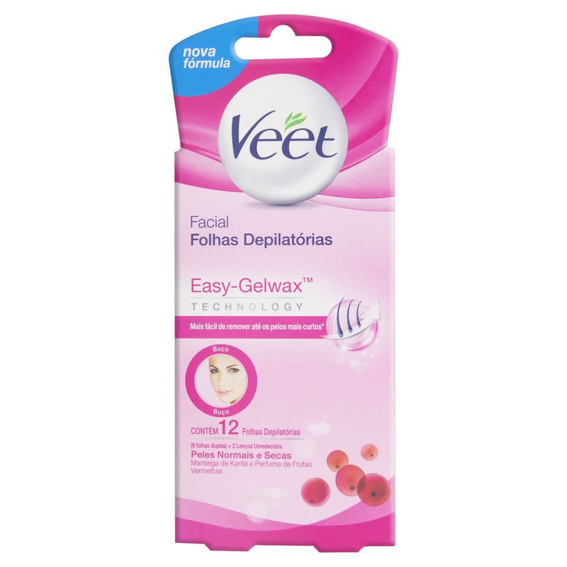 Folhas-para-Depilacao-Facial-Frutas-Vermelhas-Veet-com-12-Unidades