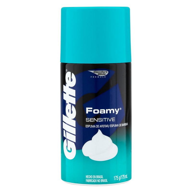 Espuma-de-Barbear-Sensitive-Gillette-Foamy-175g