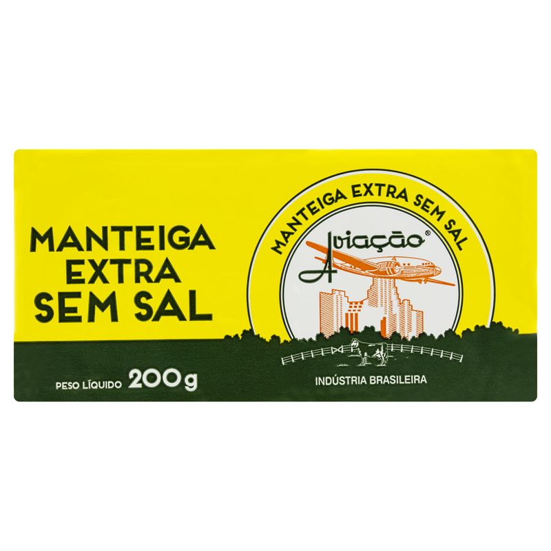 Manteiga-sem-Sal-Aviacao-Barra-200g