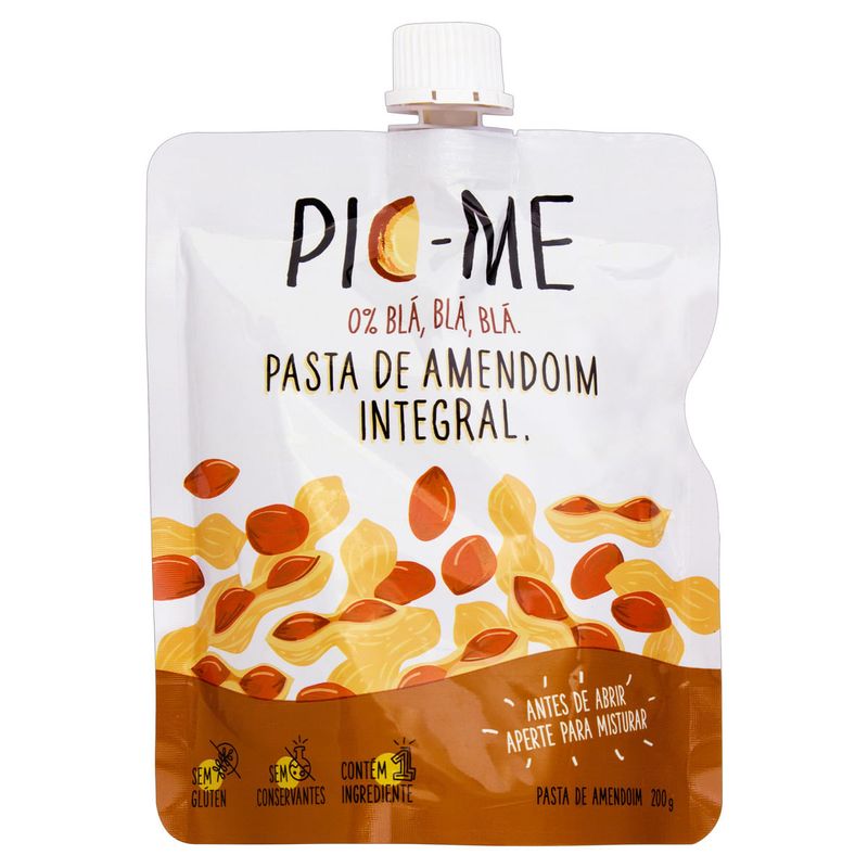 Pasta-de-Amendoim-Integral-Pic-Me-200g