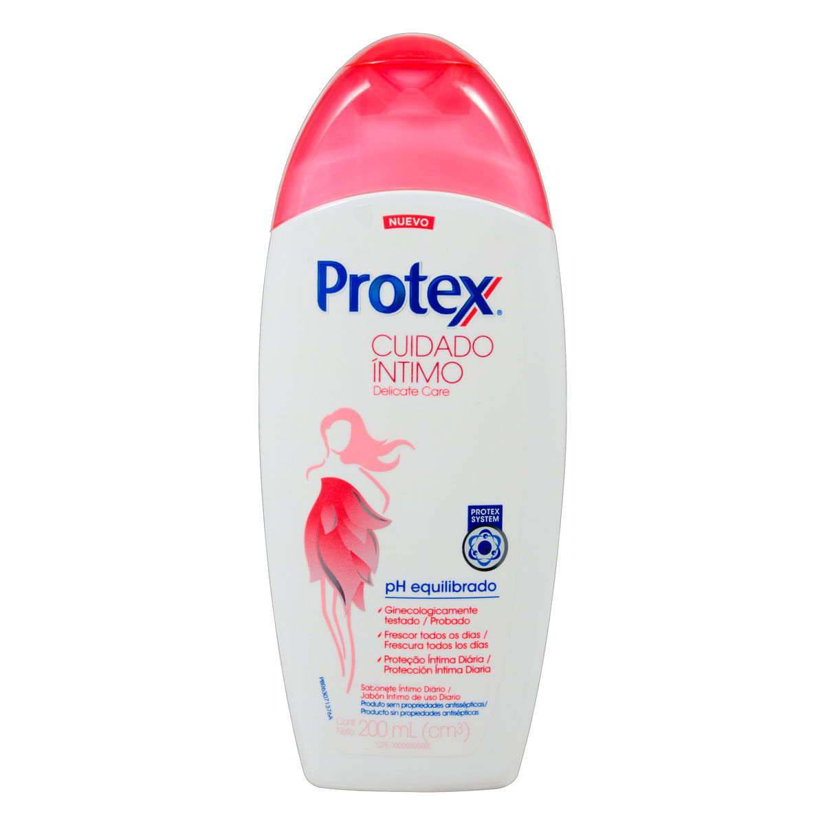 Sabonete Líquido Íntimo Delicate Care Protex Cuidado Íntimo Frasco 200ml 4569