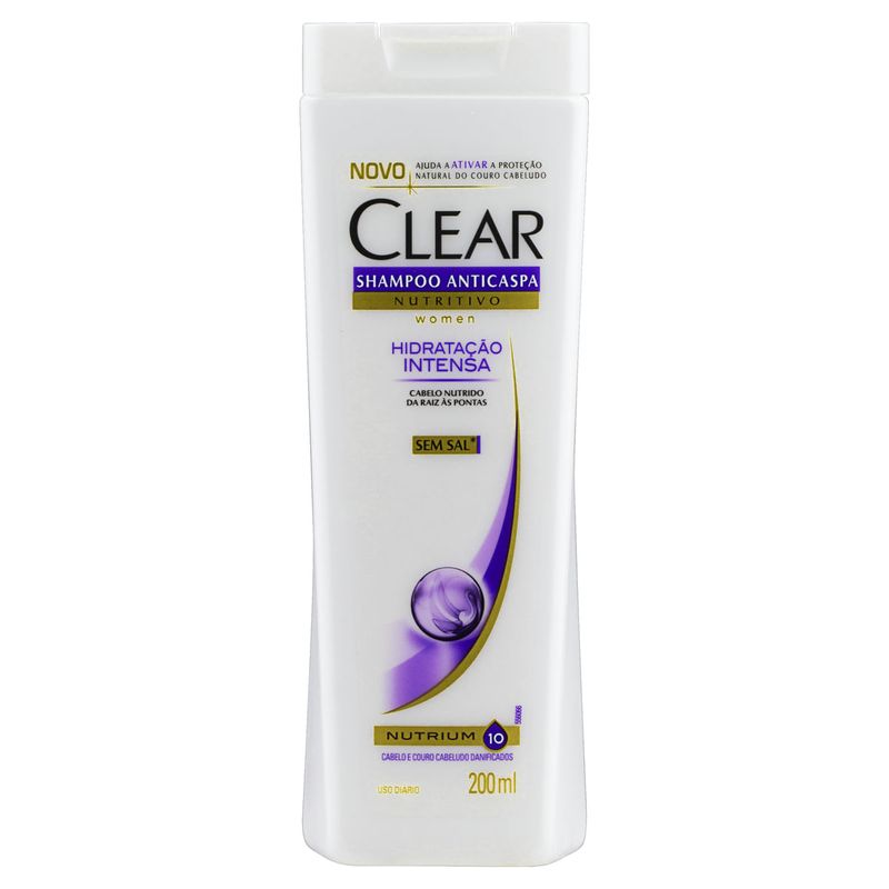 Shampoo-Anticaspa-Clear-Women-Hidratacao-Intensa-200ml