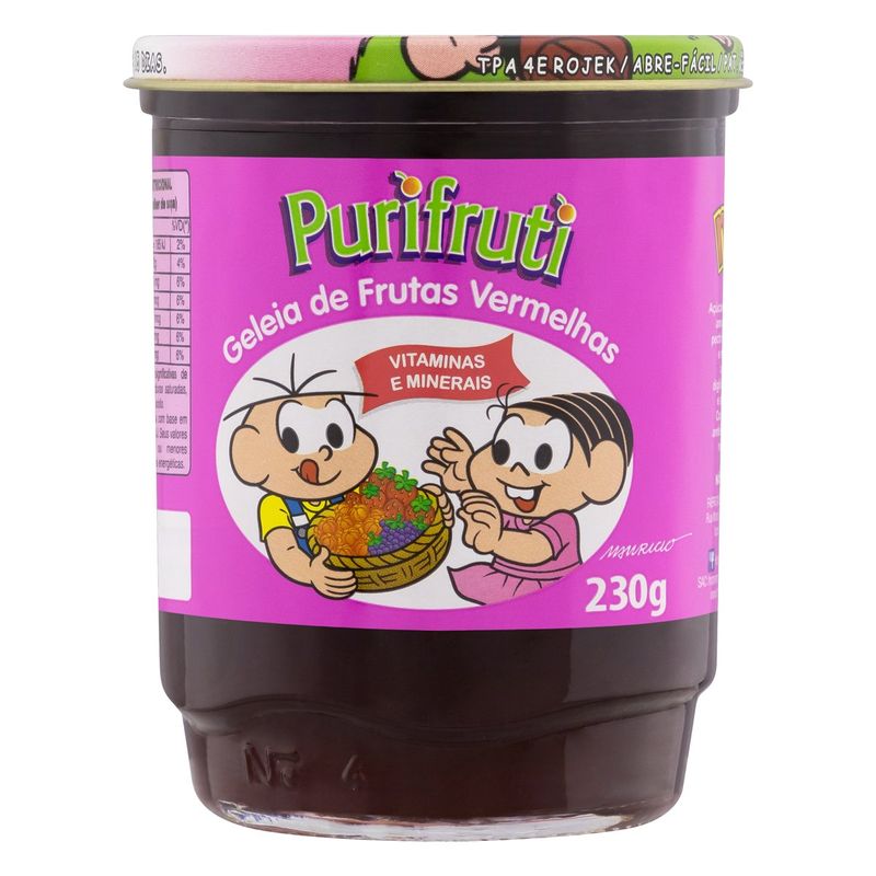 Geleia-Frutas-Vermelhas-Turma-da-Monica-Purifruti-230g