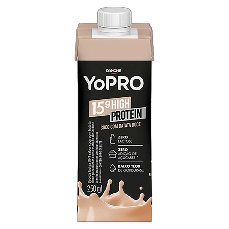 Bebida-Lactea-UHT-Coco-com-Batata-Doce-Zero-Lactose-Yopro-15g-High-Protein-250ml