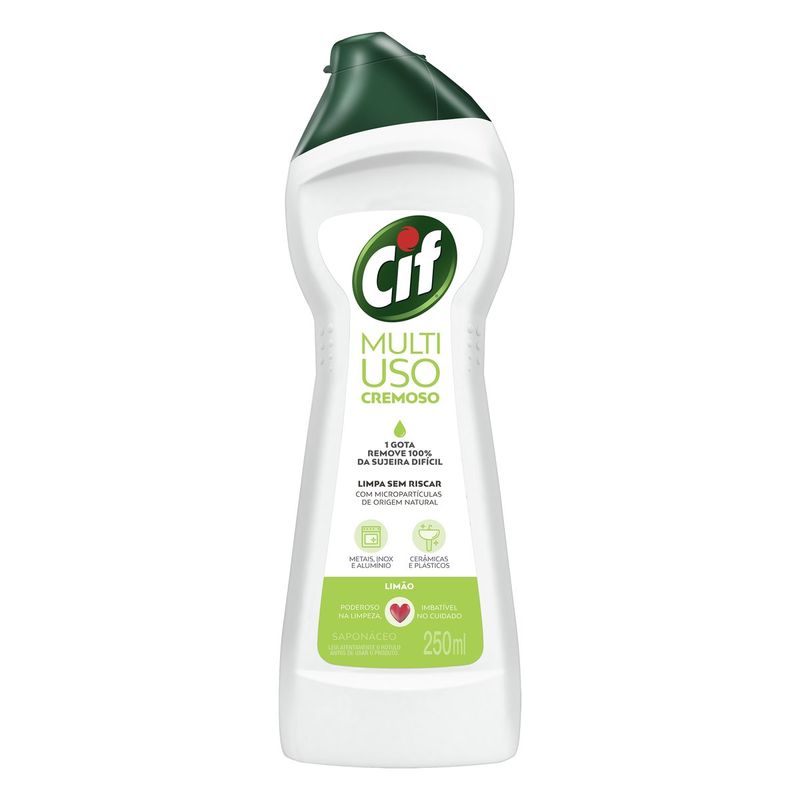 Saponaceo-Cremoso-Multiuso-Limao-Cif-250ml