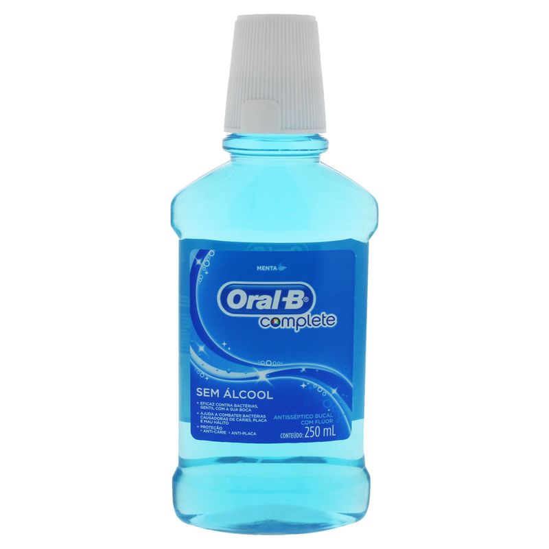 Enxaguante-Bucal-Antisseptico-Zero-Alcool-Menta-Oral-B-Complete-250ml