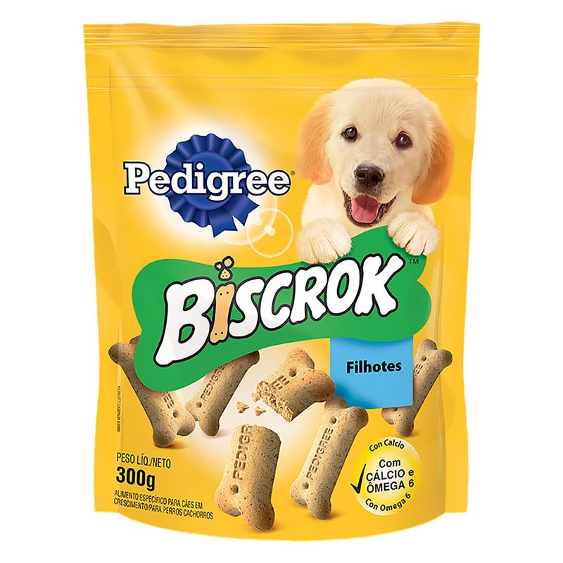 Petisco-para-Caes-Filhotes-Pedigree-Biscrok-300g