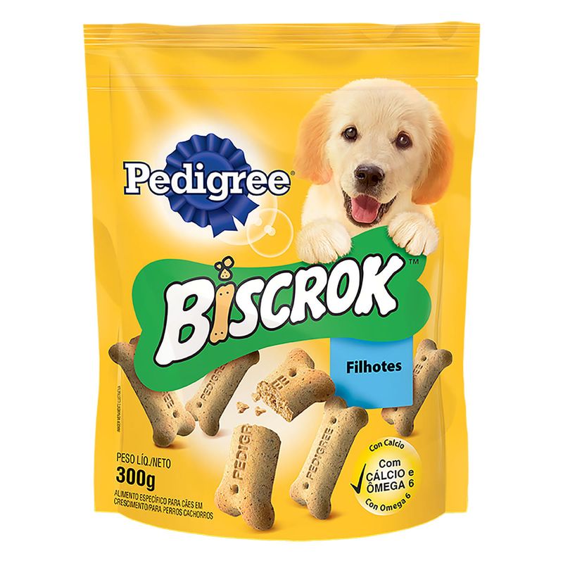 Petisco-para-Caes-Filhotes-Pedigree-Biscrok-300g