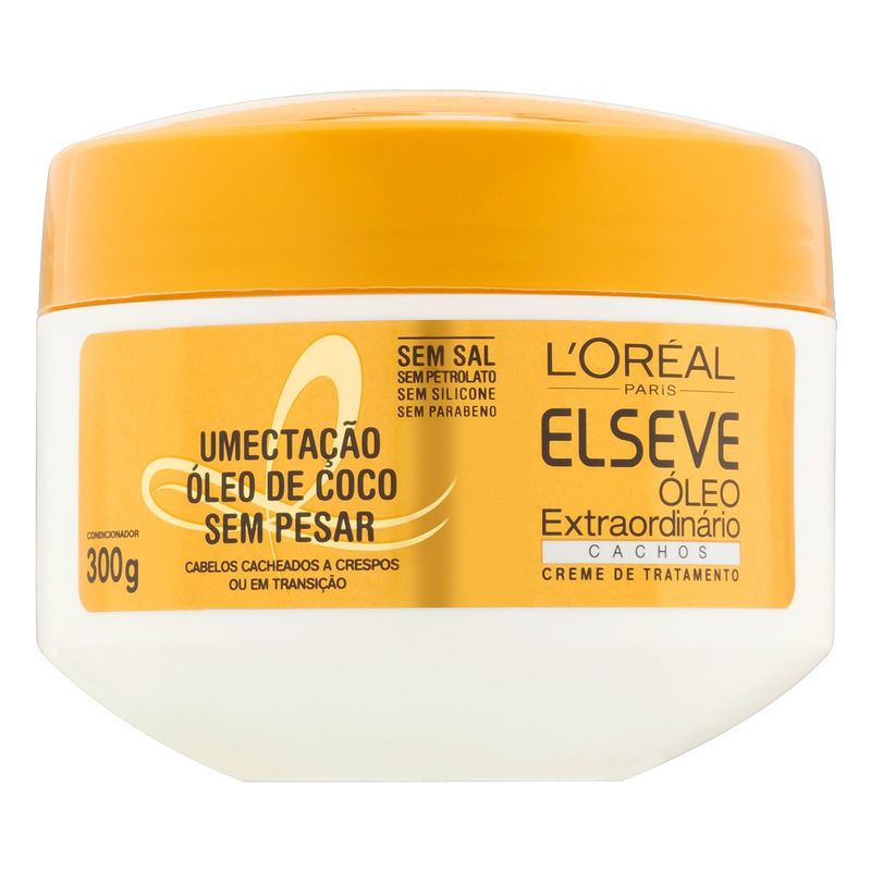 Creme-de-Tratamento-L-oreal-Paris-Elseve--Para-Cabelos-Cacheados-Oleo-Extraordinario-300g