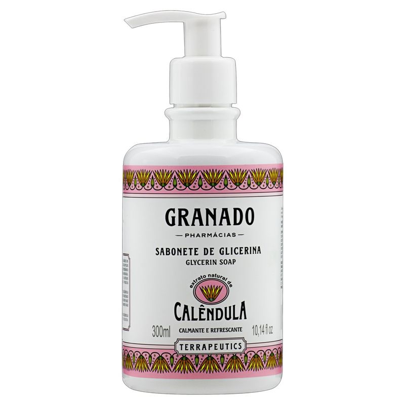 Sabonete-Liquido-de-Glicerina-Calendula-Granado-300ml