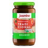 Molho de Tomate Orgânico Tradicional Jasmine Vidro 330g