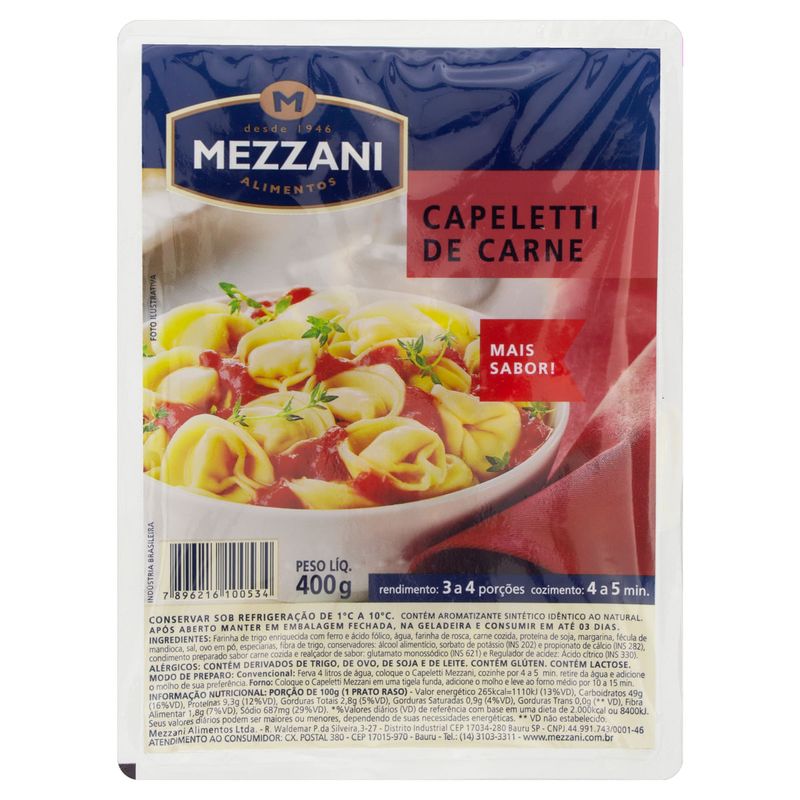 Capeletti-Carne-Mezzani-400g