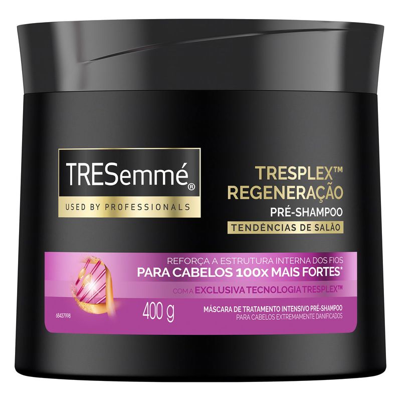 Mascara-de-Tratamento-Pre-Shampoo-Tresemme-Tresplex-Regeneracao-Tendencias-de-Salao-400g