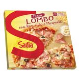Pizza Congelada Lombo com Requeijão e Mussarela Sadia Caixa 460g