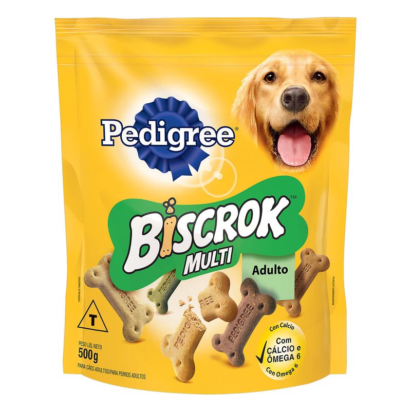 Petisco-para-Caes-Adultos-Pedigree-Biscrok-Multi-500g