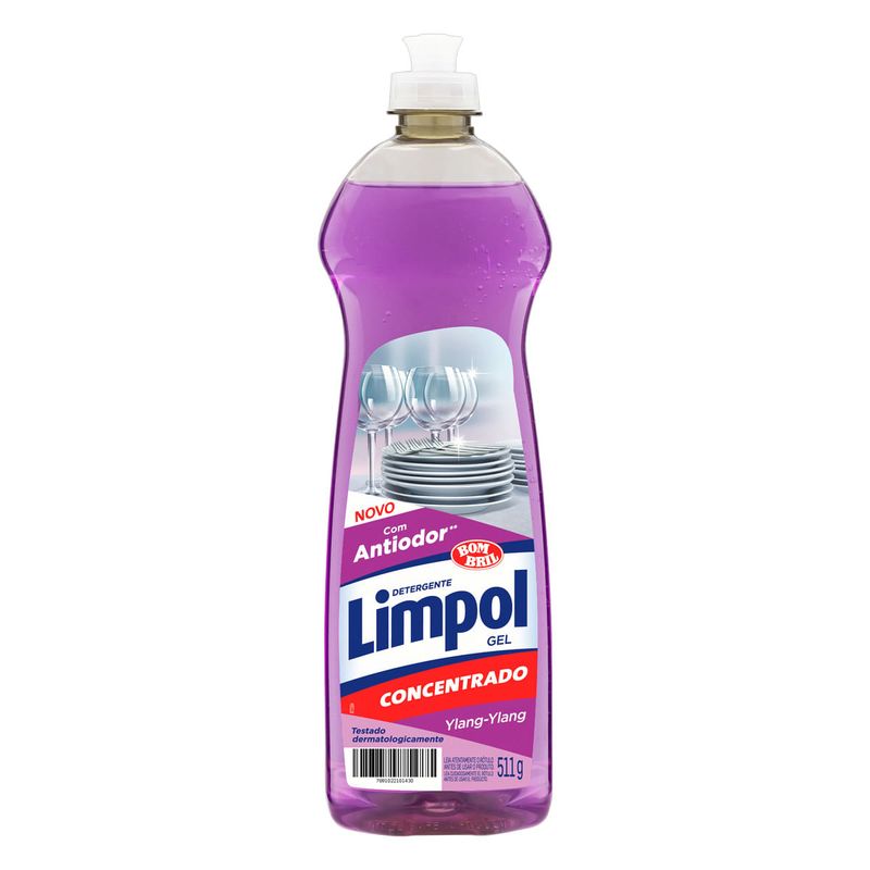Detergente-em-Gel-Concentrado-Ylang-Ylang-Limpol-Squeeze-511g