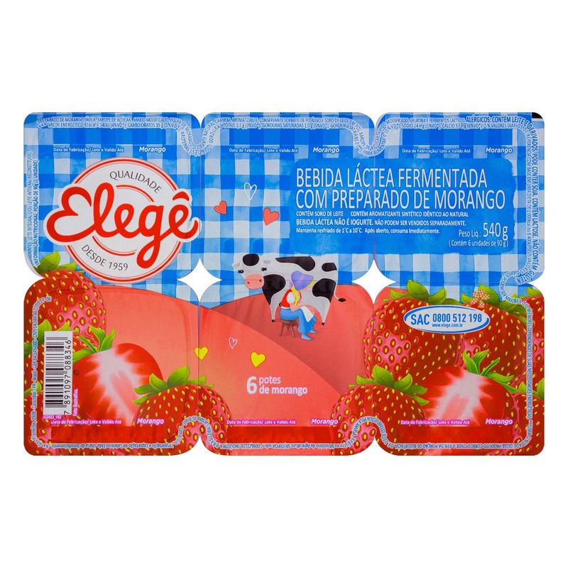 Bebida-Lactea-Fermentada-Morango-Elege-Bandeja-540g-6-Unidades