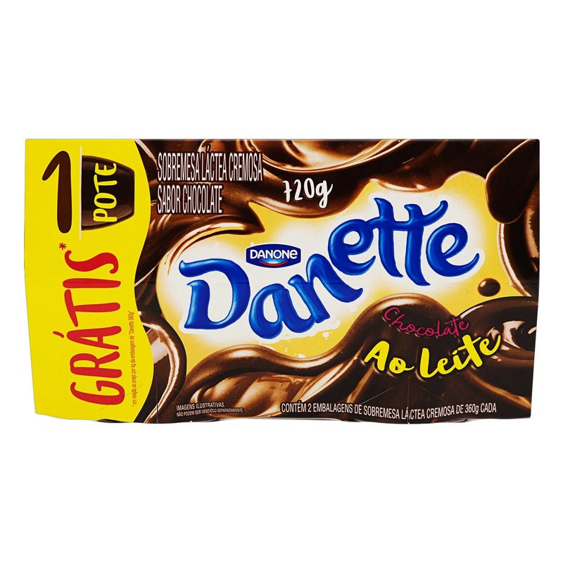 Pack-Sobremesa-Lactea-Chocolate-ao-Leite-Danette-Bandeja-720g-8-Unidades-Gratis-1-Unidade