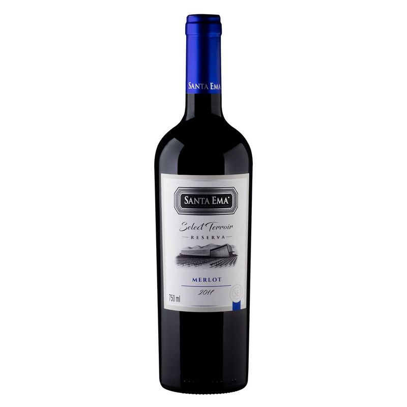 Vinho-Chileno-Tinto-Meio-Seco-Reserva-Select-Terroir-Santa-Ema-Merlot-750ml