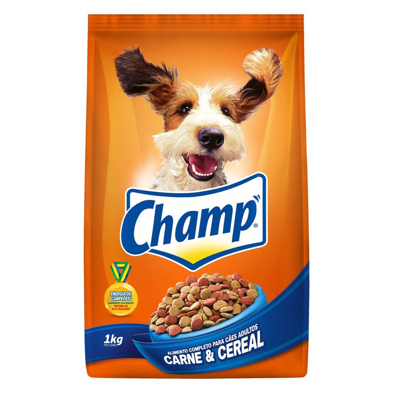 Alimento-para-Caes-Adultos-Carne---Cereal-Champ-1kg